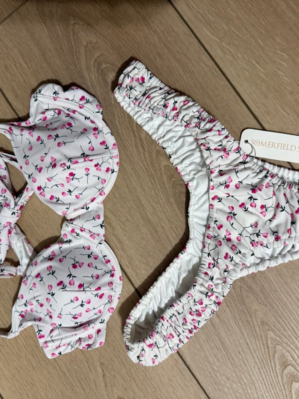 NWT Somerfield Swim Cabarita Wanda Bikini Set Peony L
